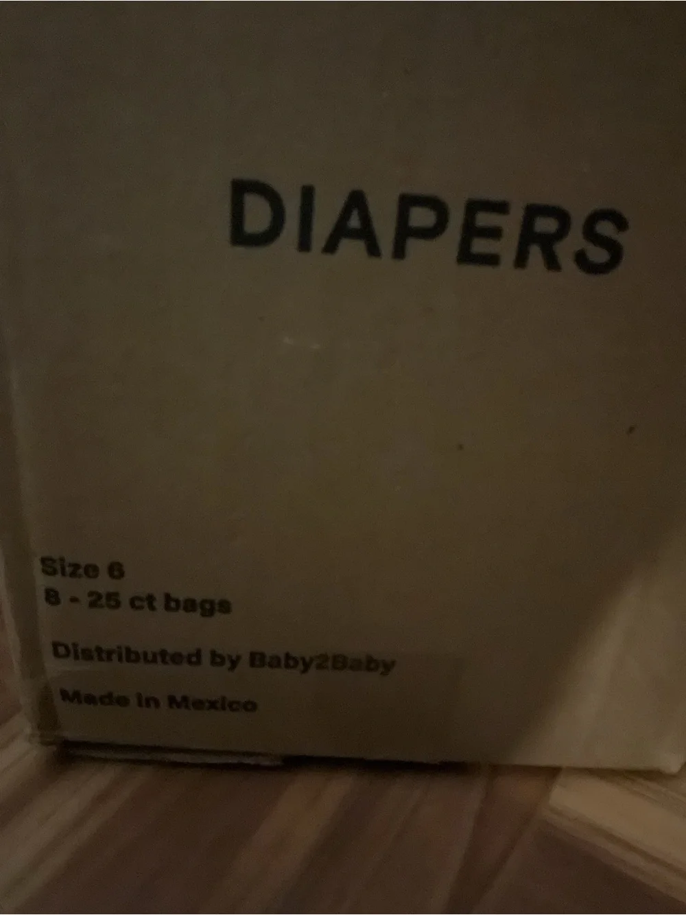 2 packs of White Disposable Diapers - Size 6 (Pack) - Picture 2 of 2